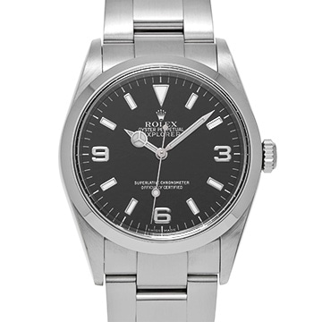 ロレックス エクスプローラー 114270 ブラック メンズ 時計 【中古】【wristwatch】
