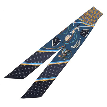 エルメス ツイリー LES VOITURES A TRANSFORMATION マルチカラー 063156S シルク100％ レディース 【新品】【other】