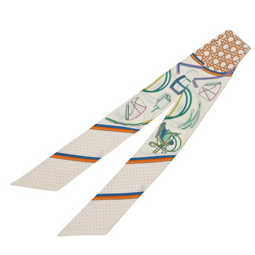 エルメス ツイリー LES VOITURES A TRANSFORMATION マルチカラー 063156S シルク100％ レディース 【新品】【other】