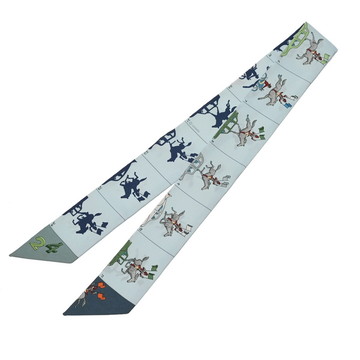 エルメス ツイリー HERMES PARADE マルチカラー 064150S シルク100％ レディース 【新品】【other】