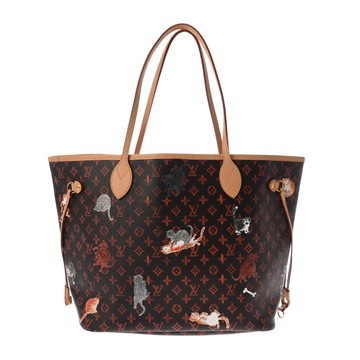 ルイ ヴィトン モノグラム ネヴァーフルMM ブラウン M44441 モノグラム・キャットグラム・キャンバス レディース バッグ 【中古】【bag】