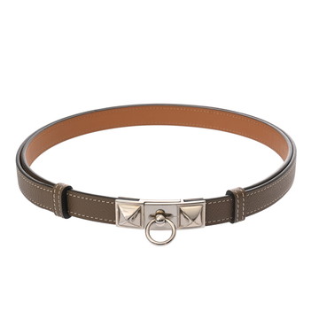 エルメス ベルト リヴァル 18 エトゥープ ヴォーエプソン レディース 【中古】【other】