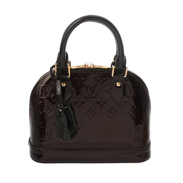 ルイ ヴィトン モノグラムヴェルニ アルマ BB アマラント M91678 ヴェルニ レディース バッグ 【中古】【bag】