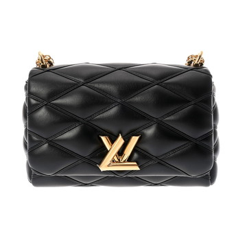 ルイ ヴィトン GO-14 MM ブラック M22891 ラムレザー レディース バッグ 【中古】【bag】