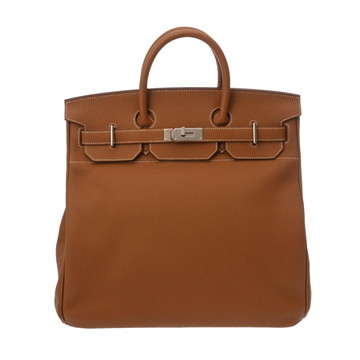 エルメス オータクロア 40 ゴールド トゴ ユニセックス バッグ 【中古】【bag】
