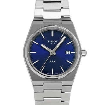 ティソ PRX 35mm T137.210.11.041.00 ブルー メンズ 時計 【中古】【wristwatch】