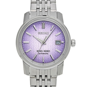 セイコー キングセイコー SDKA015 パープル メンズ 時計 【中古】【wristwatch】