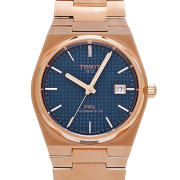 ティソ PRX パワーマティック 80 T137.407.33.041.00 ブルー メンズ 時計 【中古】【wristwatch】