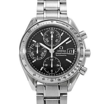 オメガ スピードマスター デイト 3513.50 ブラック メンズ 時計 【中古】【wristwatch】