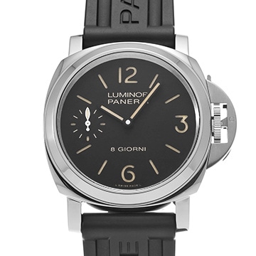 パネライ ルミノール ベース 8デイズ PAM00915 ブラック メンズ 時計 【中古】【wristwatch】