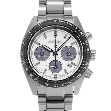 セイコー プロスペックス スピードタイマー SBDL085 ホワイト/ブラック メンズ 時計 【中古】【wristwatch】