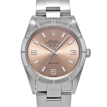 ロレックス エアキング 14010 ピンク メンズ 時計 【中古】【wristwatch】