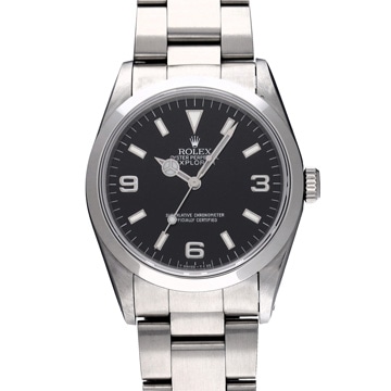 ロレックス エクスプローラー 14270 ブラック メンズ 時計 【中古】【wristwatch】