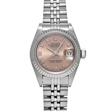 ロレックス デイトジャスト 69174 ピンク レディース 時計 【中古】【wristwatch】