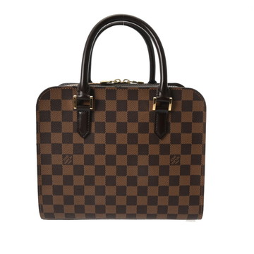 ルイ ヴィトン ダミエ トリアナ エベヌ N51155 ダミエキャンバス レディース バッグ 【中古】【bag】