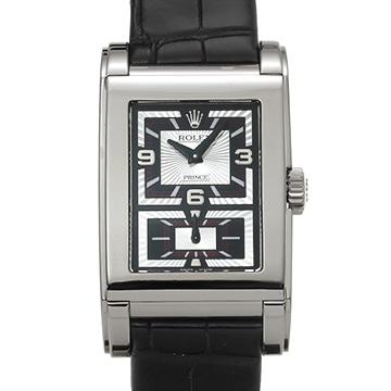 ロレックス チェリーニ プリンス 5443/9 シルバー メンズ 時計 【中古】【wristwatch】