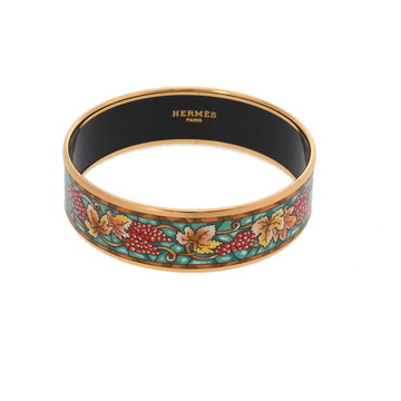 エルメス エマイユ GM マルチカラー/ゴールド金具 エナメル レディース ジュエリー 【中古】【jewelry】
