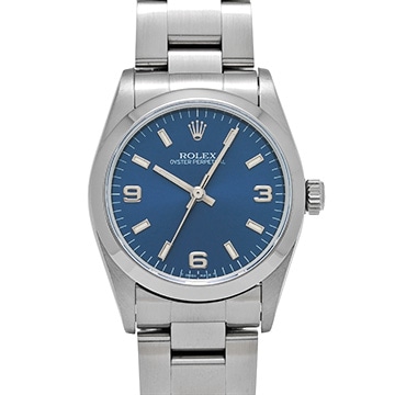 ロレックス オイスターパーペチュアル 67480 ブルー ユニセックス 時計 【中古】【wristwatch】