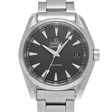 オメガ シーマスター アクアテラ クォーツ 231.10.39.60.06.001 グレー メンズ 時計 【中古】【wristwatch】