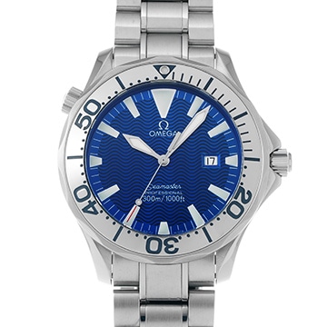 オメガ シーマスター プロフェッショナル 300 2265.80 ブルー メンズ 時計 【中古】【wristwatch】
