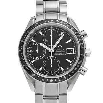 オメガ スピードマスター デイト 3210.50 ブラック メンズ 時計 【中古】【wristwatch】