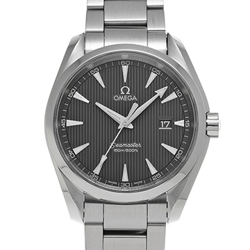 オメガ シーマスター アクアテラ 231.10.39.61.06.001 グレー メンズ 時計 【中古】【wristwatch】