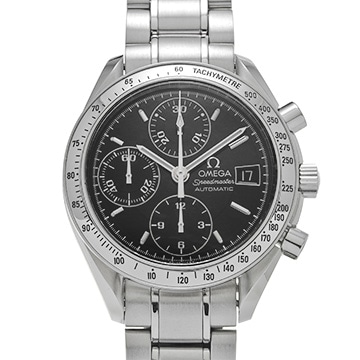 オメガ スピードマスター デイト 3513.50 ブラック メンズ 時計 【中古】【wristwatch】