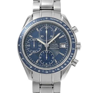 オメガ スピードマスター デイト 3212.80 ブルー メンズ 時計 【中古】【wristwatch】