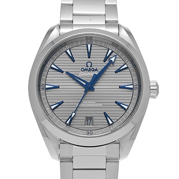 オメガ シーマスター アクアテラ コーアクシャル マスタークロノメーター 220.10.41.21.06.001 グレー メンズ 時計 【中古】【wristwatch】
