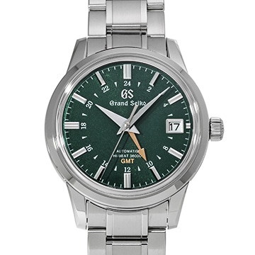 グランドセイコー エレガンスコレクション メカニカル ハイビート36000 GMT SBGJ251 グリーン メンズ 時計 【中古】【wristwatch】