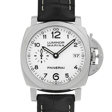 パネライ ルミノールマリーナ 1950 3デイズ アッチャイオ PAM00523 ホワイト メンズ 時計 【中古】【wristwatch】
