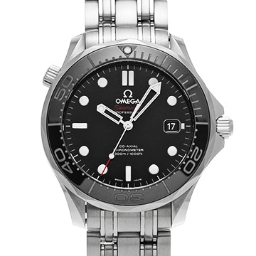 オメガ シーマスター ダイバー300 コーアクシャル 212.30.41.20.01.003 ブラック メンズ 時計 【中古】【wristwatch】