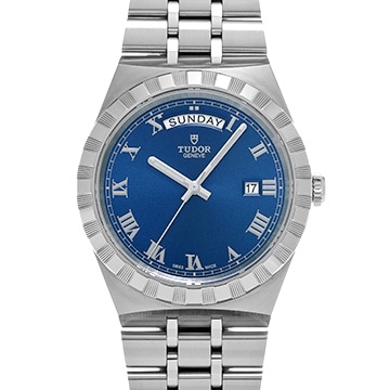 チューダー / チュードル ロイヤル 28600 ブルー メンズ 時計 【中古】【wristwatch】