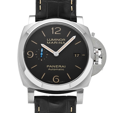 パネライ ルミノールマリーナ 1950 3デイズ アッチャイオ PAM01312 ブラック メンズ 時計 【中古】【wristwatch】