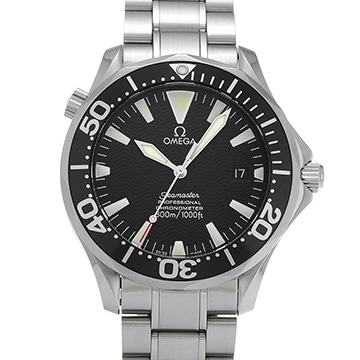 オメガ シーマスター プロフェッショナル 300 2254.50 ブラック メンズ 時計 【中古】【wristwatch】
