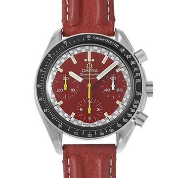 オメガ スピードマスター レーシング ミハエル・シューマッハ 3810.61.41 レッド メンズ 時計 【中古】【wristwatch】