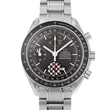 オメガ スピードマスター レーシング ミハエル・シューマッハ 2002 3529.50 ブラック メンズ 時計 【中古】【wristwatch】