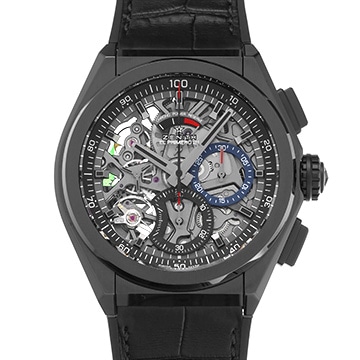 ゼニス デファイ エル・プリメロ 21 49.9000.9004/78.R582 スケルトン メンズ 時計 【中古】【wristwatch】