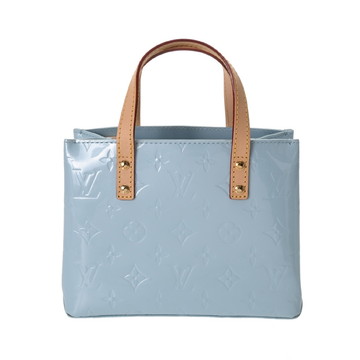 ルイ ヴィトン モノグラムヴェルニ リード PM LVリミックス スカイ M24144 ヴェルニ レディース バッグ 【中古】【bag】
