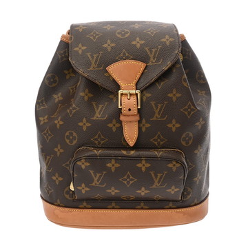 ルイ ヴィトン モノグラム モンスリ MM ブラウン M51136 モノグラムキャンバス レディース バッグ 【中古】【bag】