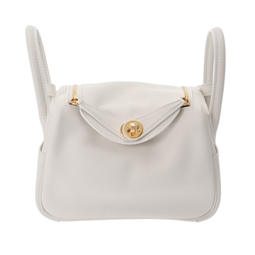エルメス リンディ ミニ 2 ニューホワイト ヴォースイフト レディース バッグ 【未使用】【bag】