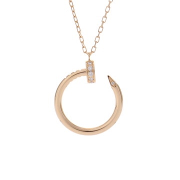 カルティエ ジュストアンクル ネックレス ゴールド K18イエローゴールド YG レディース ジュエリー 【中古】【jewelry】