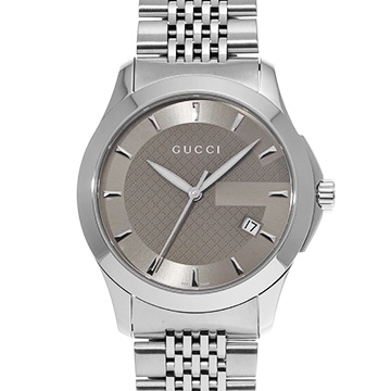 グッチ Gタイムレス 126.4 ブラウン レディース 時計 【中古】【wristwatch】