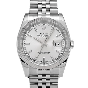 ロレックス デイトジャスト 116234 シルバー メンズ 時計 【中古】【wristwatch】