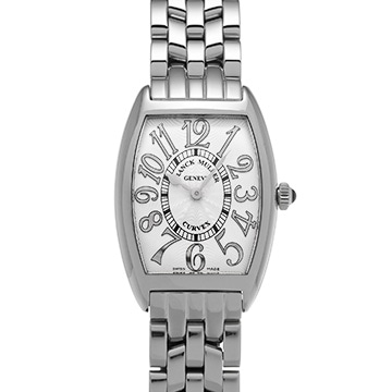 フランクミュラー トノウカーベックス レリーフ 1752QZREL シルバー レディース 時計 【中古】【wristwatch】
