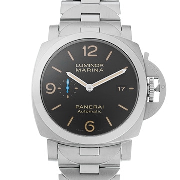 パネライ ルミノールマリーナ 1950 3デイズ アッチャイオ PAM00723 ブラック メンズ 時計 【中古】【wristwatch】