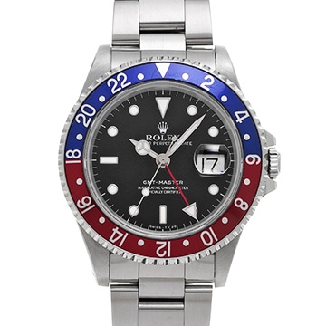 ロレックス GMTマスター 16700 ブラック メンズ 時計 【中古】【wristwatch】