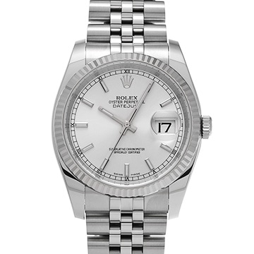 ロレックス デイトジャスト 116234 シルバー メンズ 時計 【中古】【wristwatch】