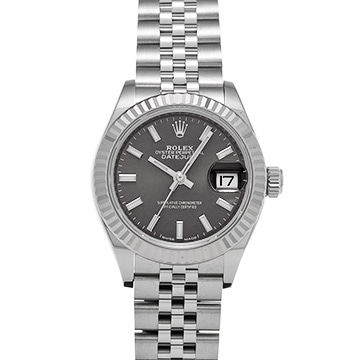 ロレックス レディ デイトジャスト 279174 グレー レディース 時計 【中古】【wristwatch】
