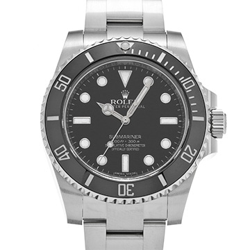 ロレックス サブマリーナ 114060 ブラック メンズ 時計 【中古】【wristwatch】